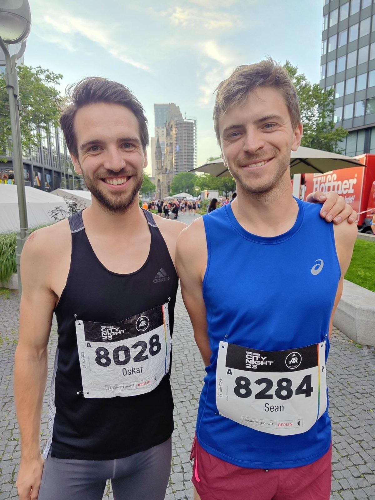 Oskar and Sean before Citynight