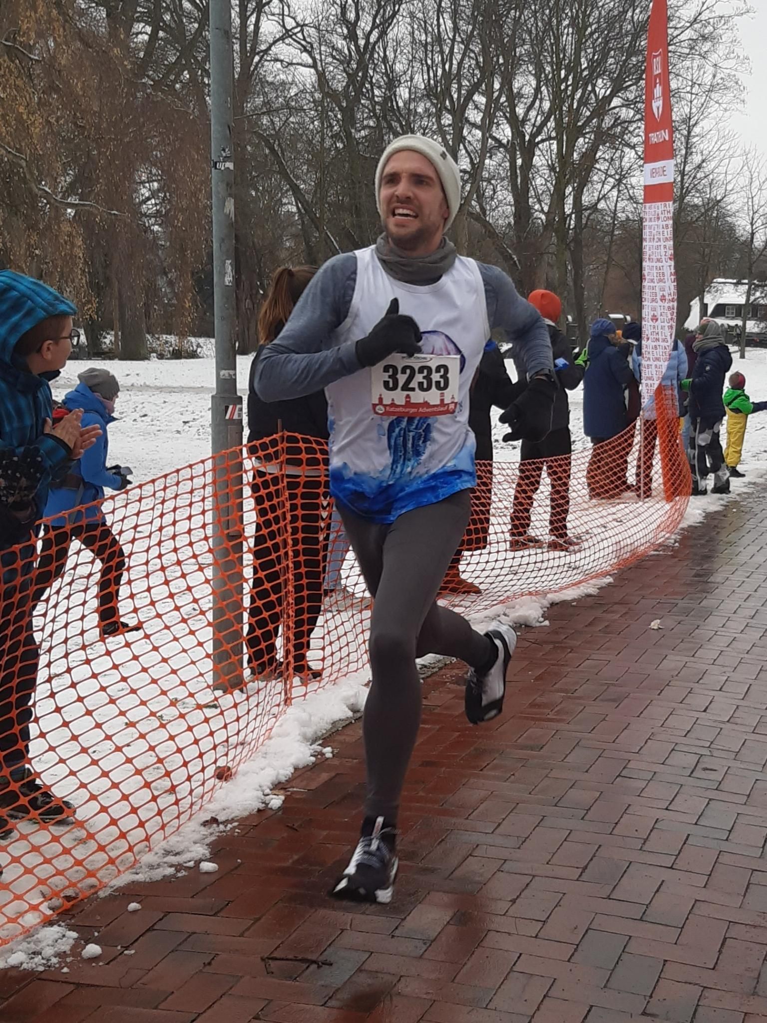 Finishing sprint